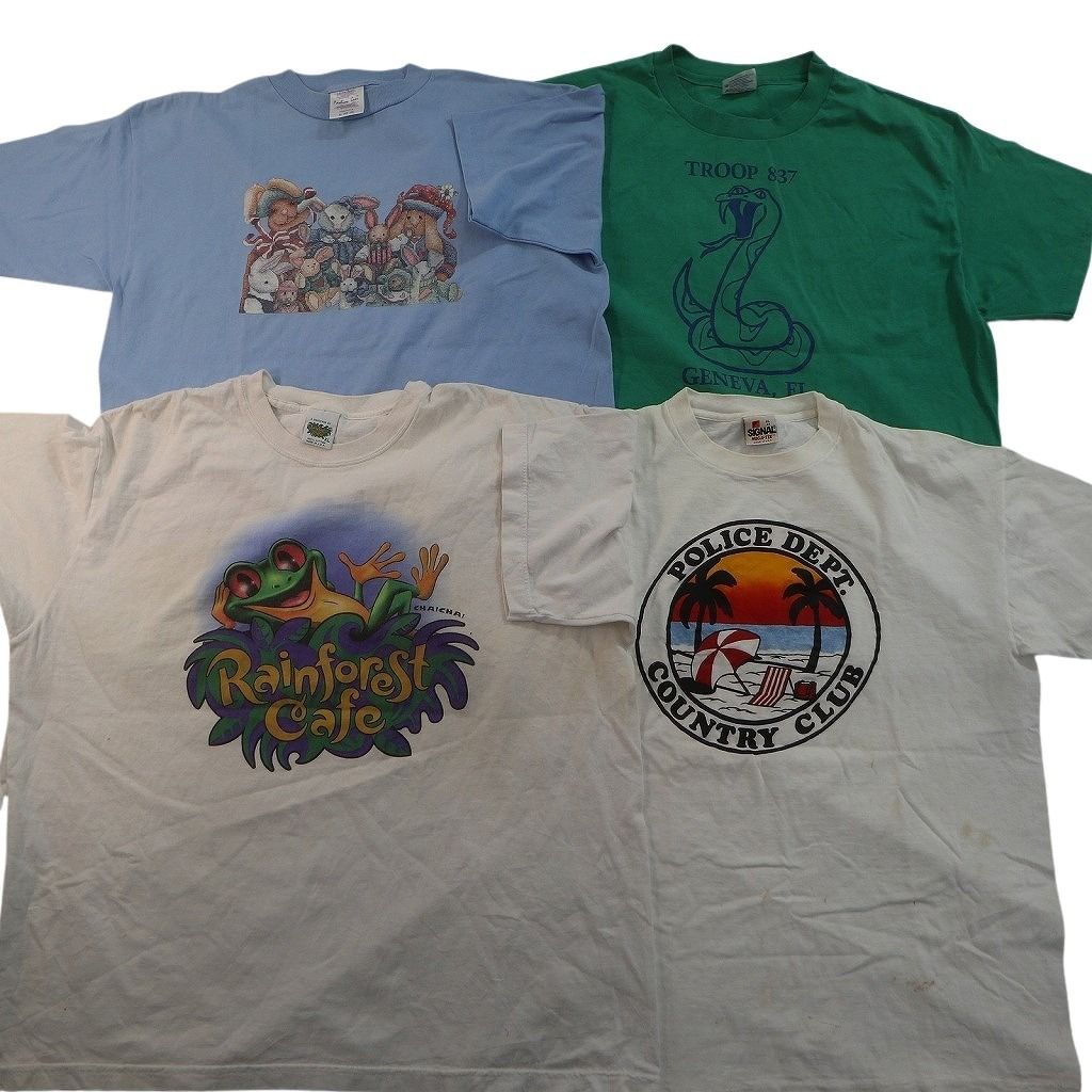 古着卸 まとめ売り シングルステッチ Tシャツ 16枚セット ( メンズ XL ) 人物 星条旗 ワンポイント 英文字プリント 中古 古着 NE7514 古着卸 まとめ売り シングルステッチ Tシャツ 16枚セット ( メンズ XL ) 人物 星条旗 ワンポイント 英文字プリント 中古 古着 NE7514