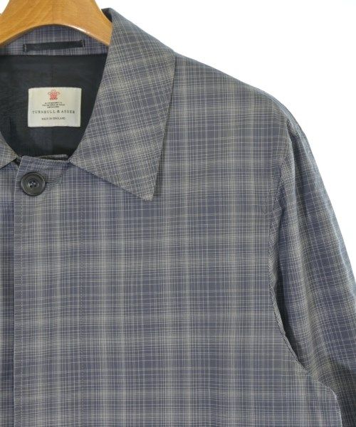 TURNBULL & ASSER ステンカラーコート Turnbull&Asser ステンカラーコート メンズ 【古着】【中古】【送料