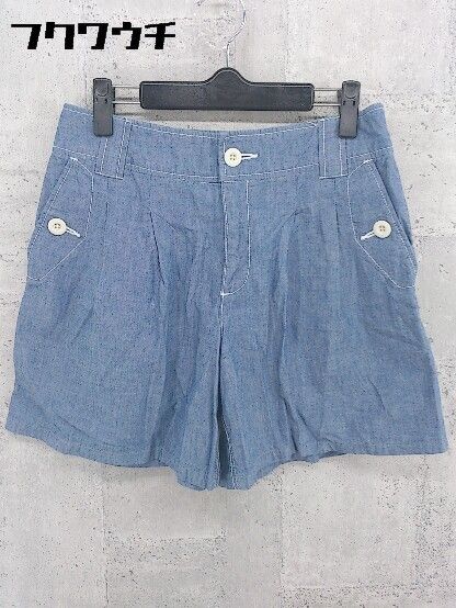 ◇ BEAUTY & YOUTH UNITED ARROWS ビューティアンドユース ショート パンツ Mサイズ ブルー レディース 【中古】 【1002798729308】