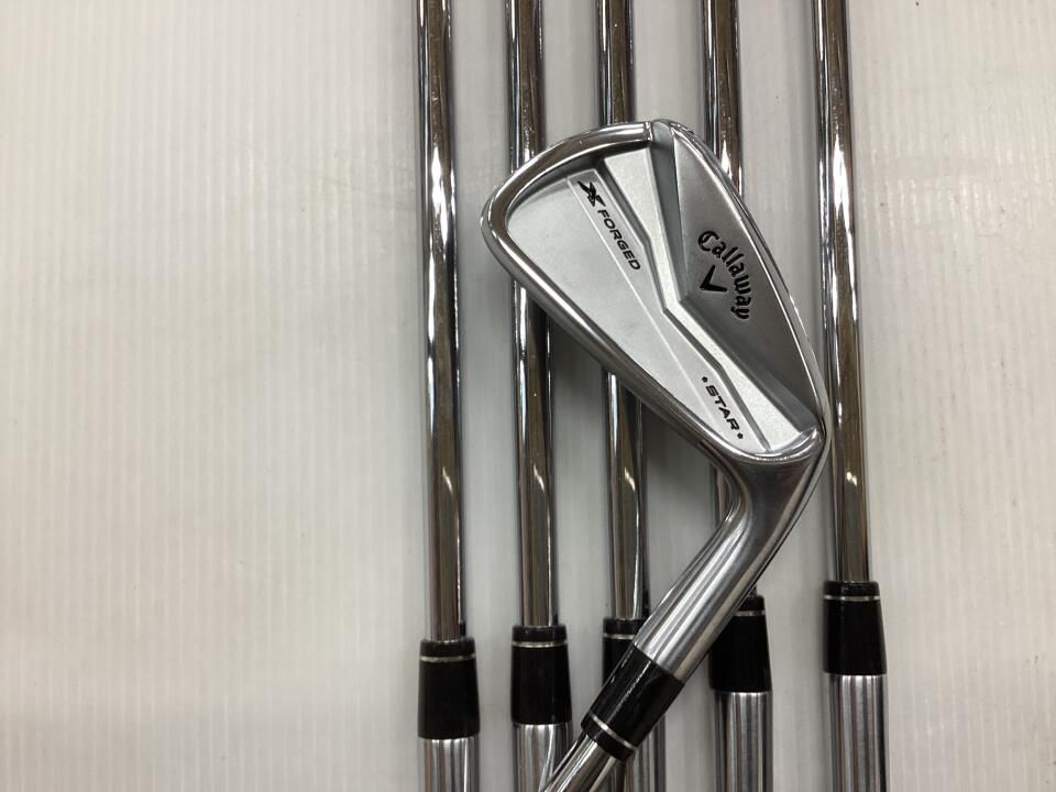 キャロウェイ X FORGED STAR 2024 NSプロ950GH neo Sフレックス アイアンセット 中古【最短即日発送】