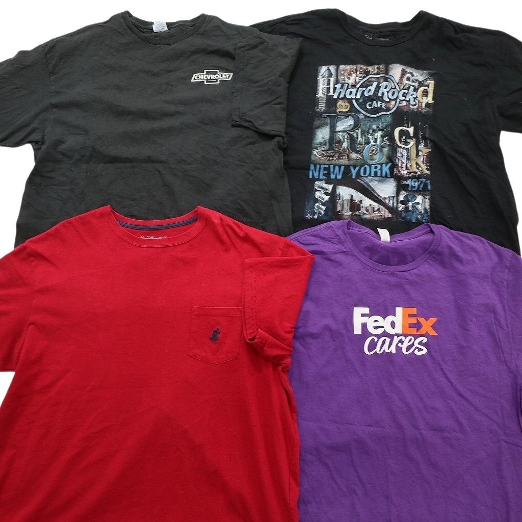 古着卸 まとめ売り 企業 Tシャツ 16枚セット ( メンズ 2XL/3XL ) フェデックス ハードロックカフェ NASCAR NASA 中古 古着 NE7625 古着卸 まとめ売り 企業 Tシャツ 16枚セット ( メンズ 2XL/3XL ) フェデックス ハードロックカフェ NASCAR NASA 中古 古着 NE7625