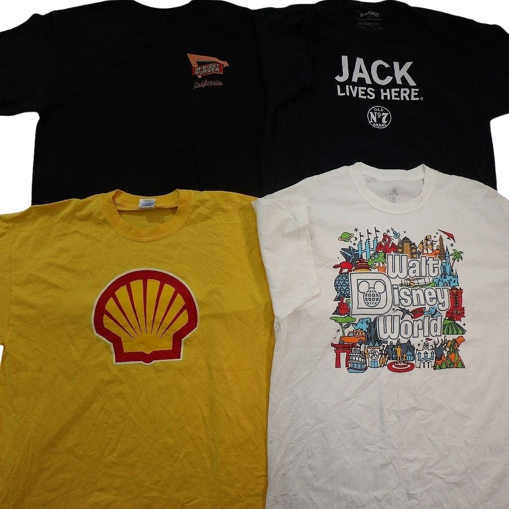 古着卸 まとめ売り 企業 Tシャツ 16枚セット ( メンズ XL ) ジムビーム マウンテンデュー バッキーズ エスキモージョーズ 中古 古着 NE7644