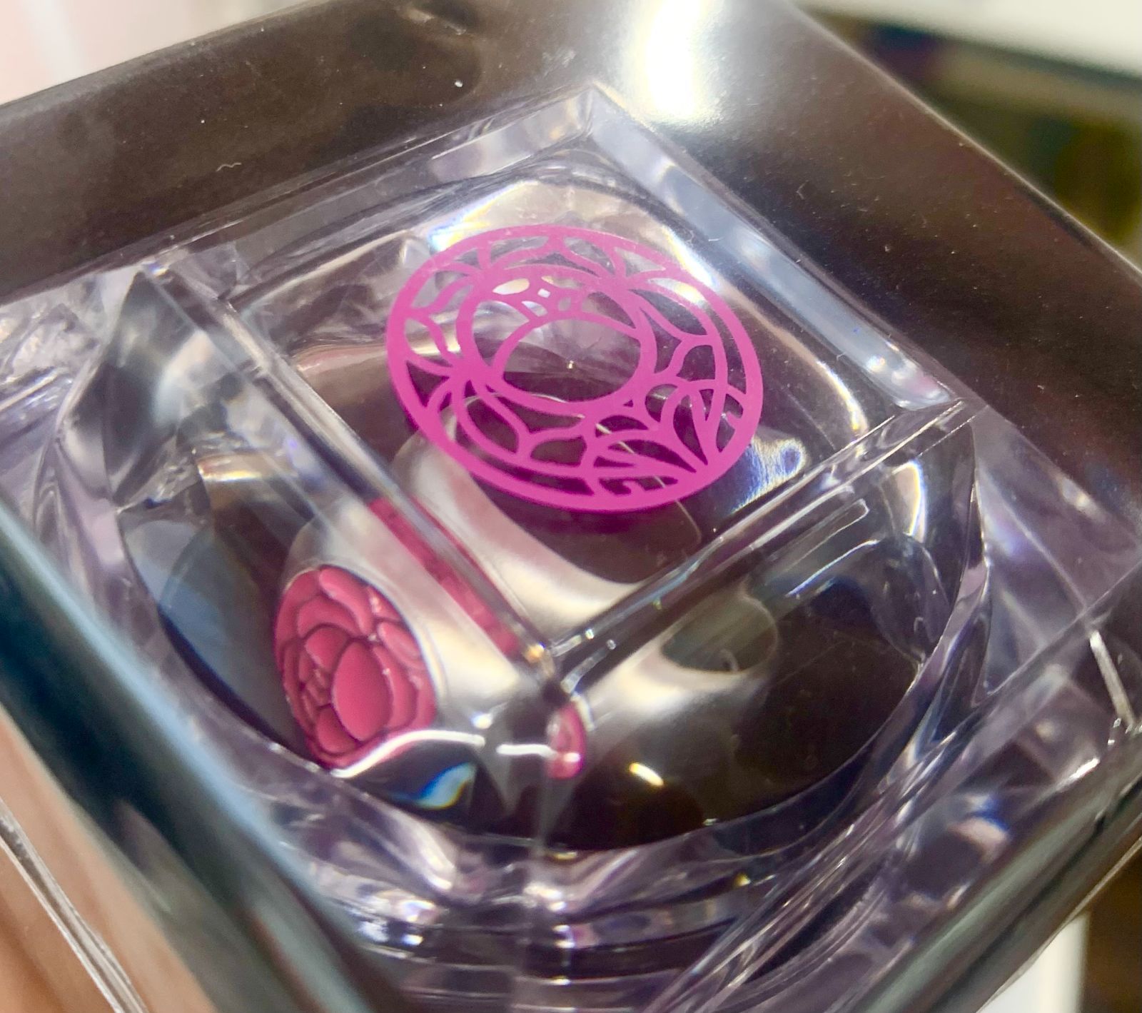 薔薇の刻印 少女革命ウテナ 指輪 箱無し ネックレスチェーン付 