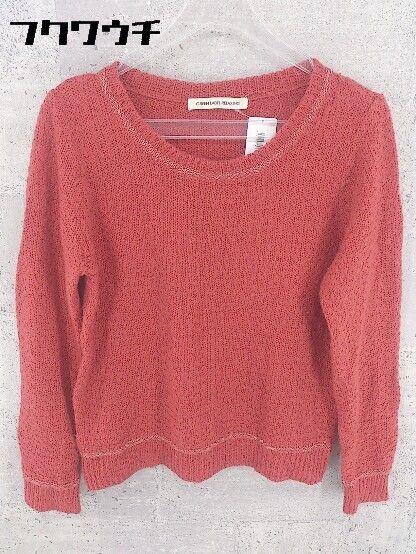 ◇ green label relaxing グリーンレーベル UNITED ARROWS ニット 長袖 セーター レッド系 レディース 【中古】 【1002798929524】