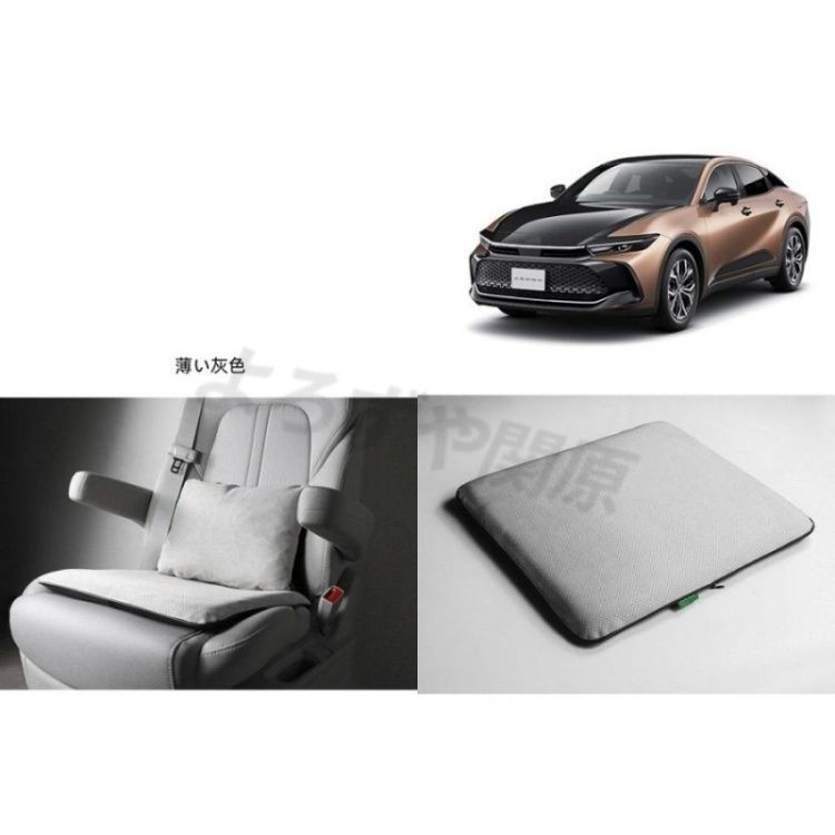 トヨタ新型クラウンクロスオーバー35系内装パーツカーシートクッション 低反発 車の座布団 運転 オフィス 自宅用 滑り止め 弾性 通気性 車用 クッション