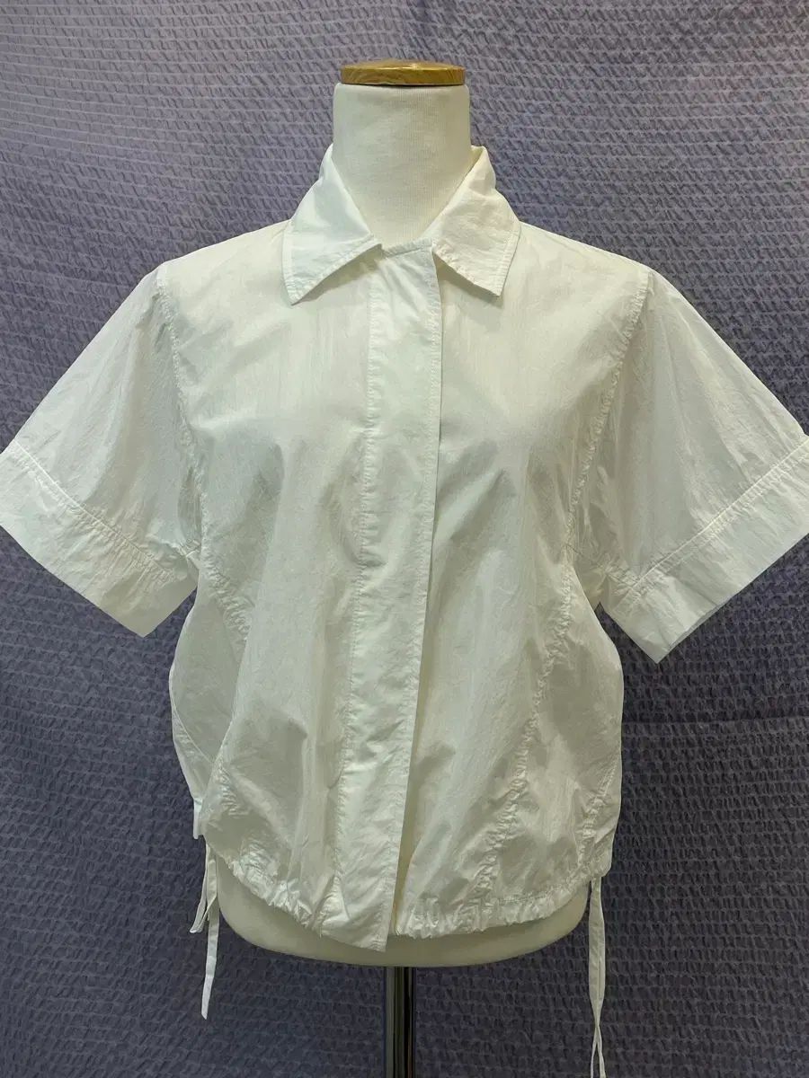 ハンサム クラブモナコ CLUB MONACO 半袖 ブラウス 白 55 新品