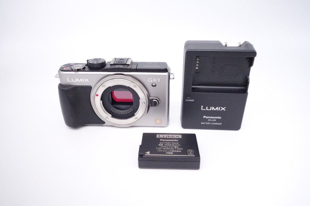 パナソニック Panasonic ミラーレス一眼カメラ ルミックス GX1 ボディ 1600万画素 シルバー [W2604106A] 13,912円