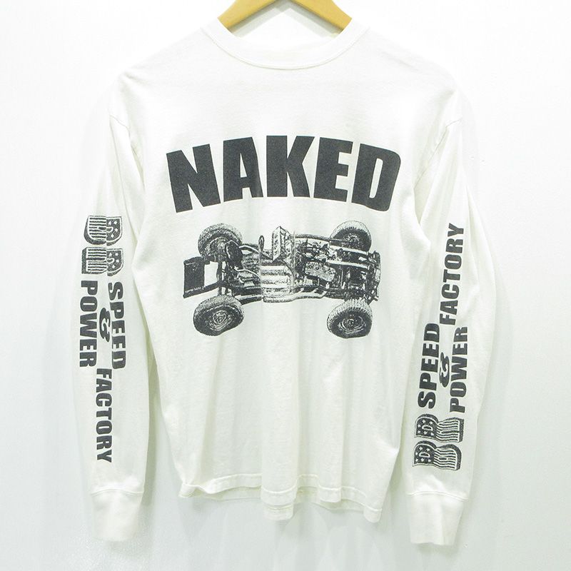 【三重本店】 中古 BOOTLEGGERS | ブートレガーズ プリント長袖Tシャツ ホワイト サイズ:S 【101】