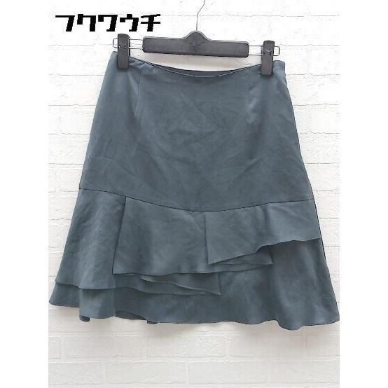 ◇ INED イネド ミニ マーメイド スカート 7 グレー レディース 【中古】 【1002798995079】