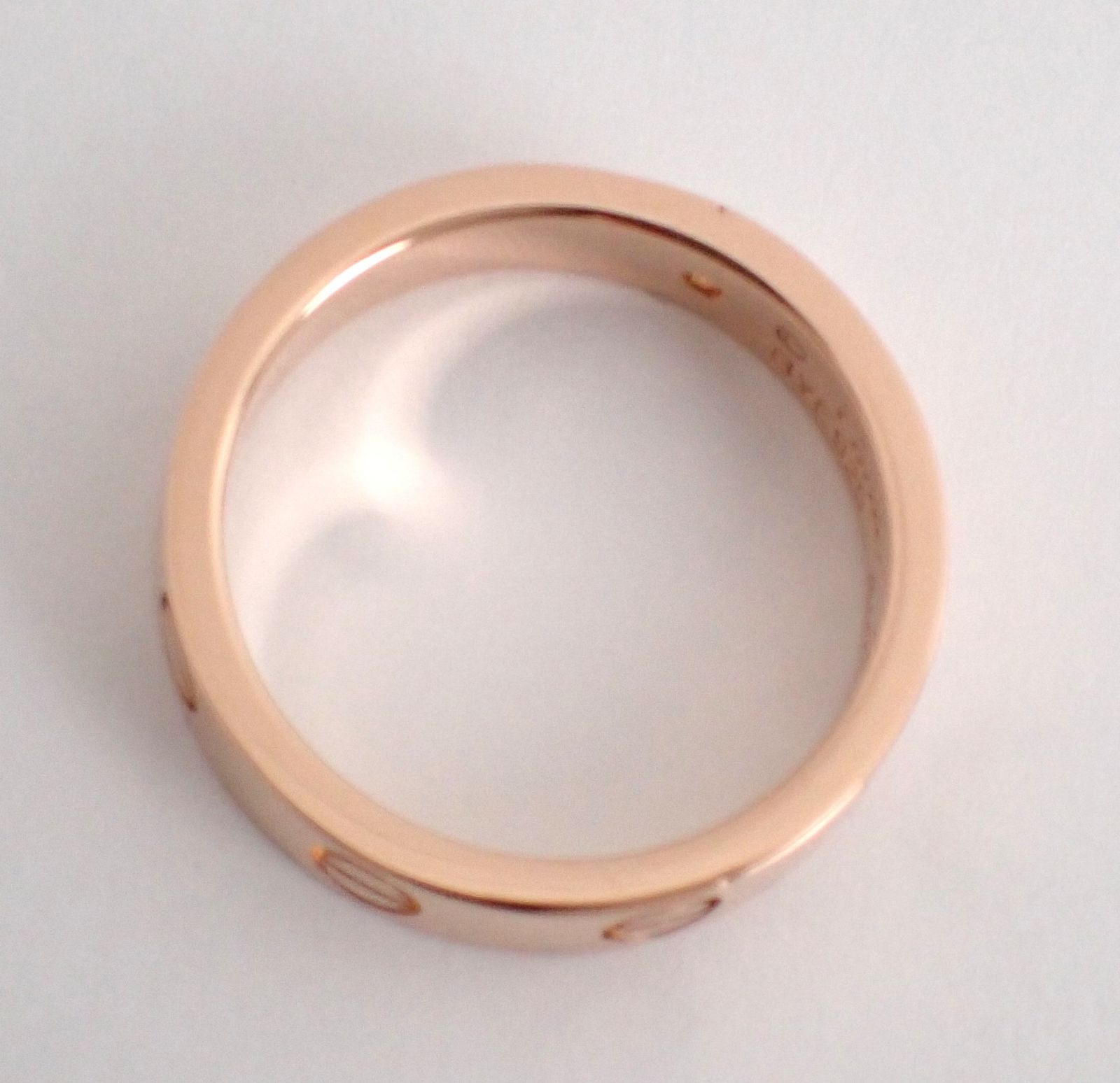 新品仕上げ済 Cartier(カルティエ) ミニラブリング 1Pダイヤモンド #48