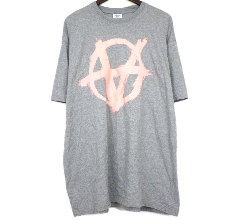 ヴェトモン VETEMENTS 【 UE52TR2900G 】 ダブル アナーキー ロゴ 