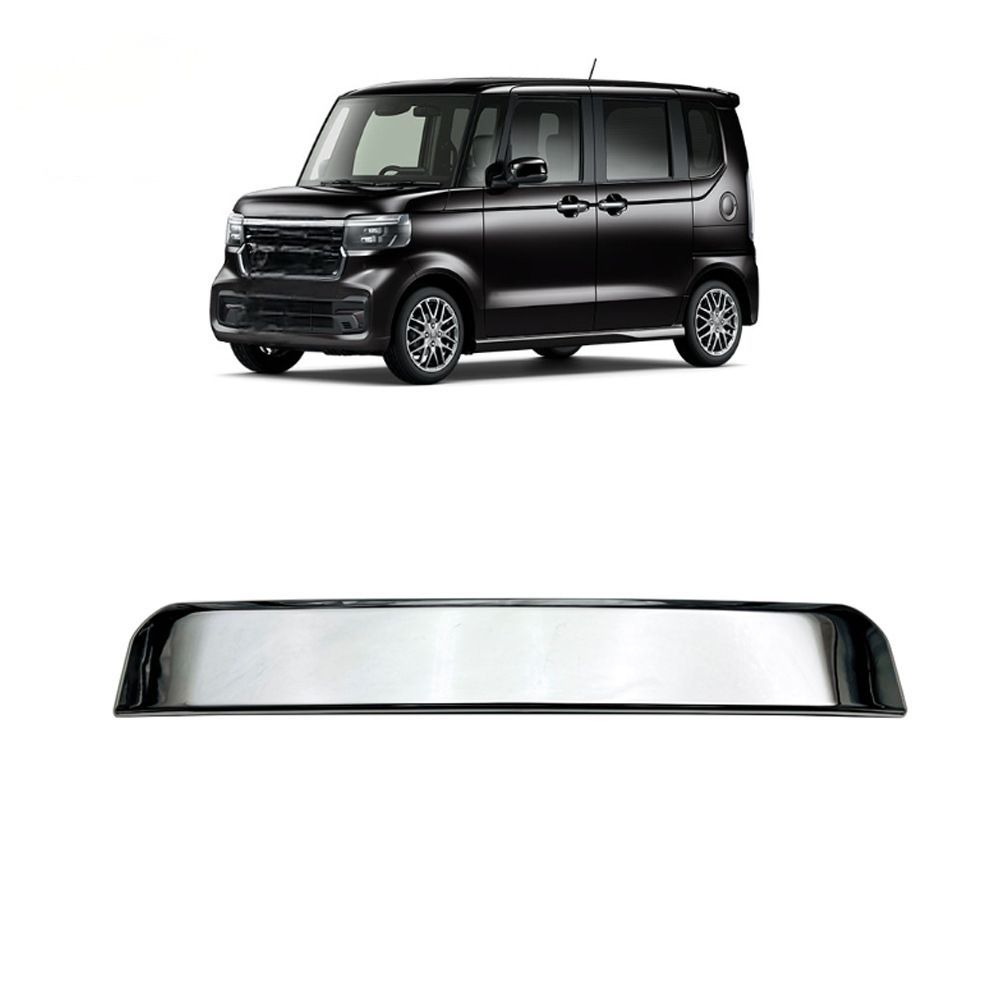 【送料無料】ホンダ N-BOX カスタム JF5/JF6 (Honda N-BOX Custom JF5/JF6) 2023 専用 リアゲート メッキトリム デコレーション モール ドレスアップ カスタム 高級感 傷防止 簡単取付