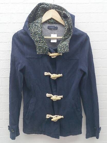 ◇ RAGEBLUE レイジブルー ダッフル コート M ネイビー * 1002799457156 【中古】 【1002799457156】