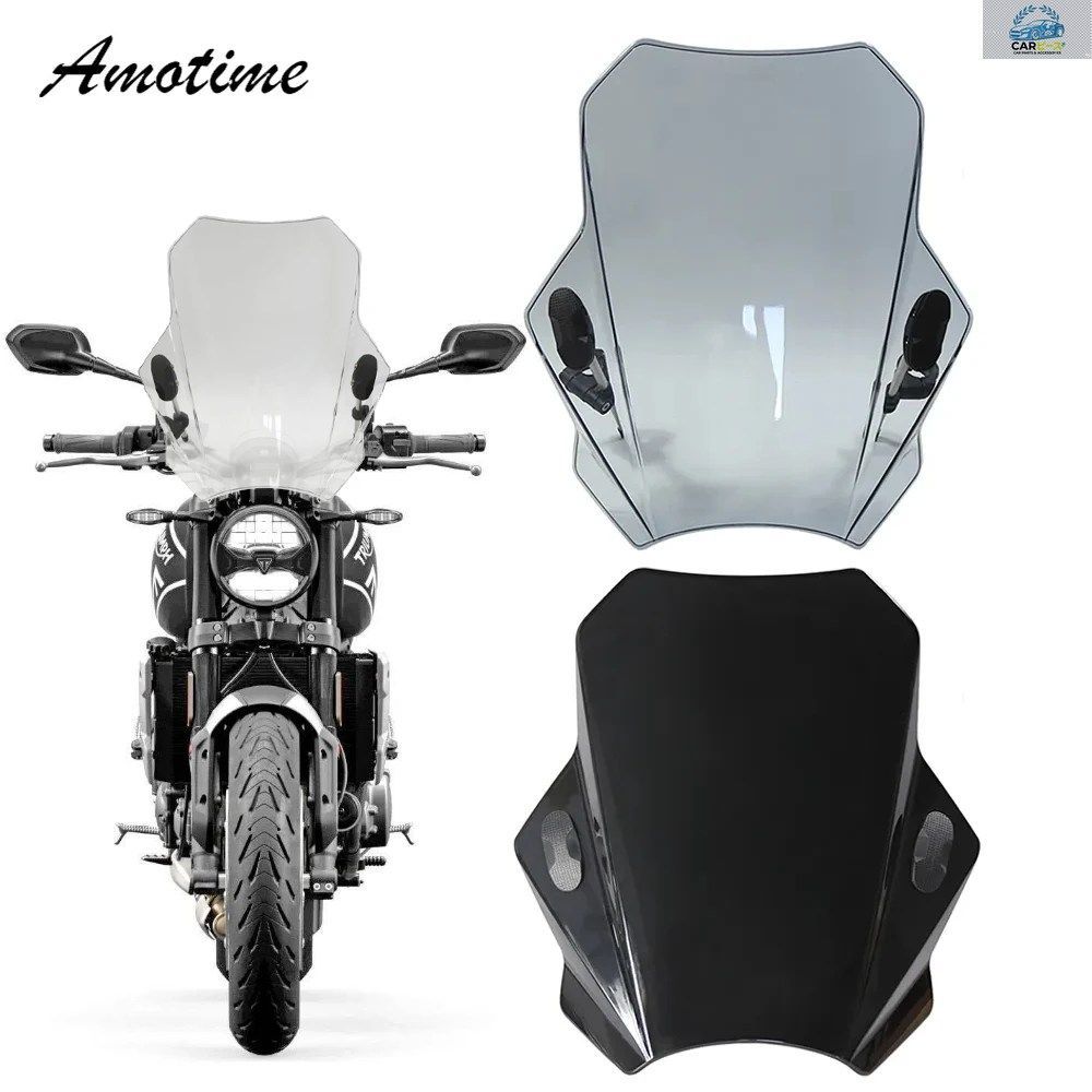 TRIDENT 660用 TRIDENT660 2021 2022 新型モーターサイクルアクセサリー ウインドシールド ウインドディフレクター ウインドスクリーン フ