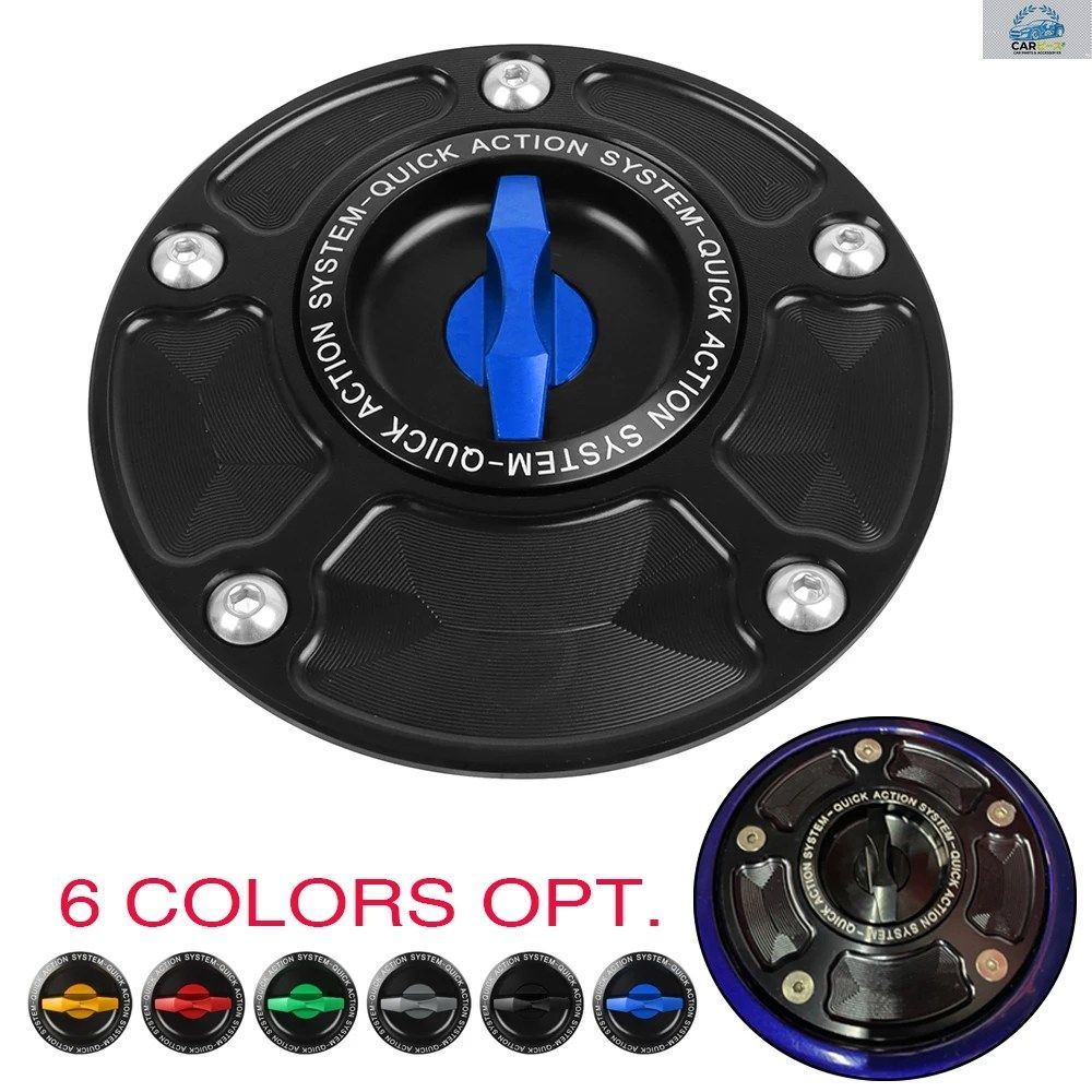 ヤマハ MT07 MT09 MT-07 FZ07 09 MT-09 SP 09 MT10 MT03 用キーレスクイックリリースモーターサイクルタンク燃料キャップガスカバーケース