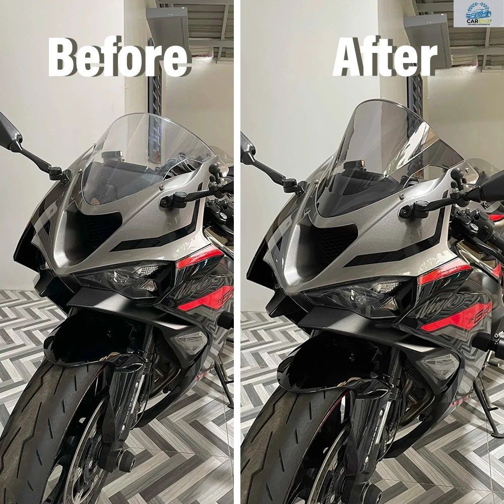 カワサキ ZX6R 2024 ZX-6R 用 ダブルバブル モーターサイクル ウインド