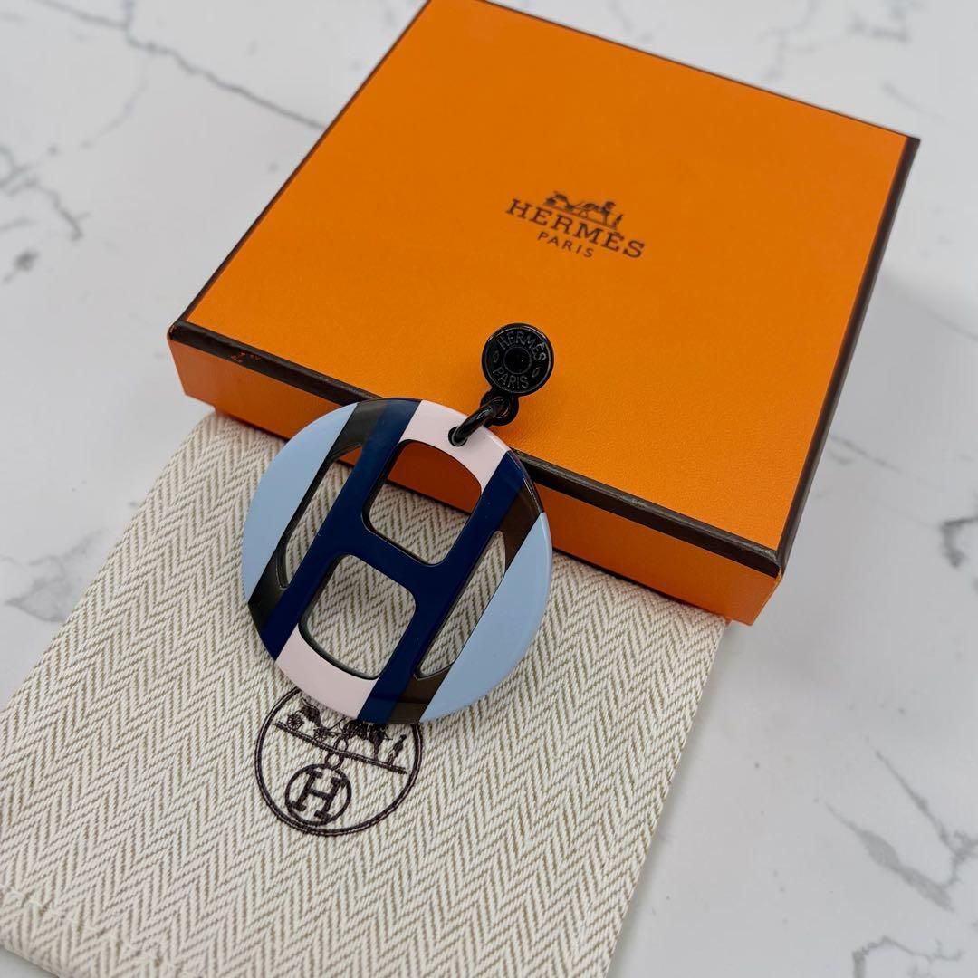 ⭐️美品⭐️ エルメス Hエキップ バッファローホーン ピアス 片耳