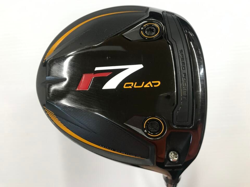 テーラーメイド r7 QUAD MINI DRIVER 13.5度 Diamana SILVER TM55(r7 QUAD) Sフレックス ドライバー 中古【最短即日発送】