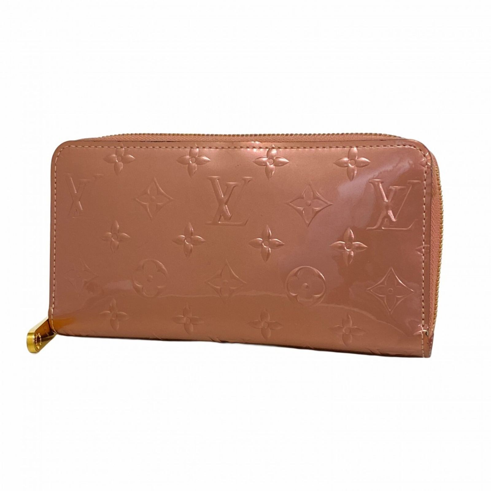ルイ・ヴィトン(Louis Vuitton) ルイ・ヴィトン 長財布 ヴェルニ ジッピーウォレット M69796 ローズパールレディース