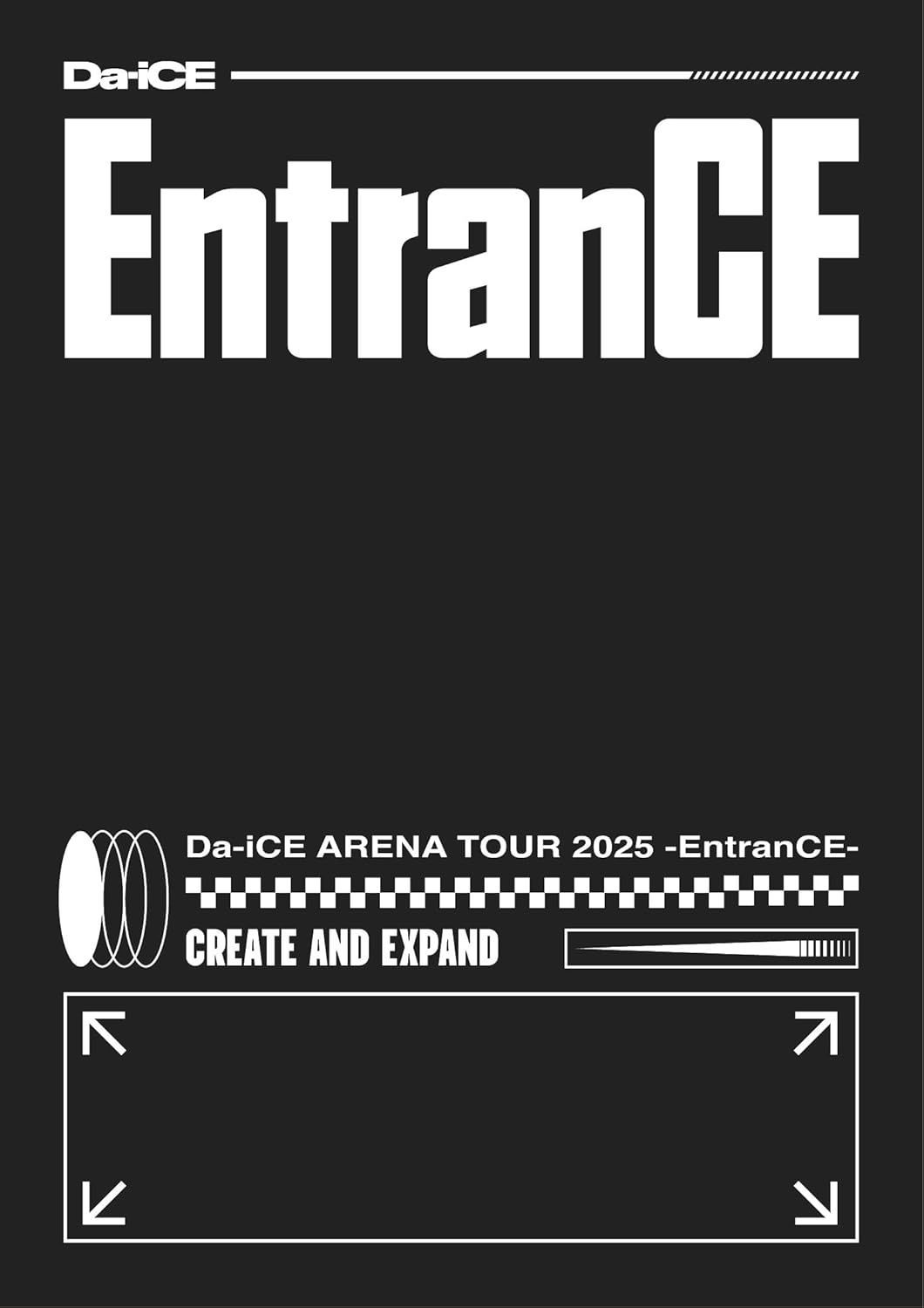 新品未開封★ Da-iCE ARENA TOUR 2025 -EntranCE- (DVD(スマプラ対応)) (通常盤) - Da-iCE [DVD]　ダイス