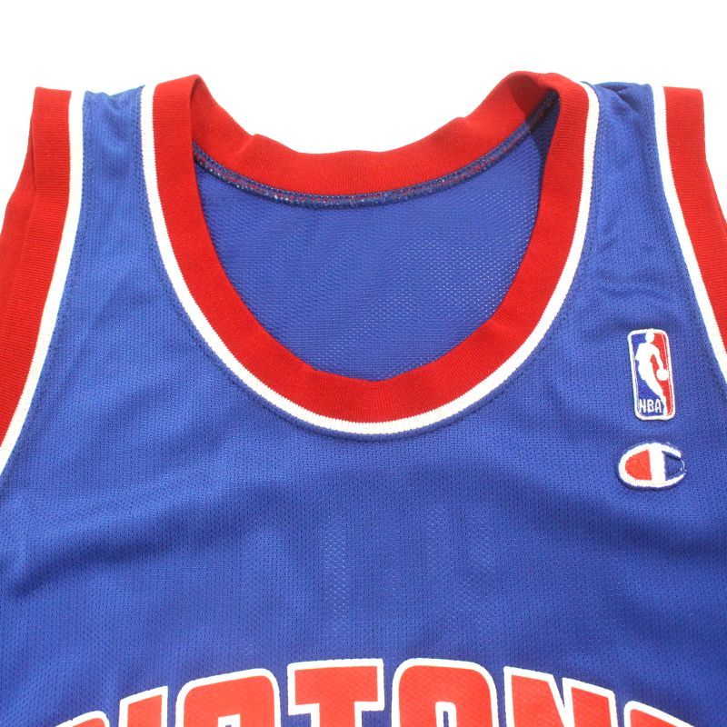 90s USA製 NBA vintage Champion デトロイト・ピストンズ グラント
