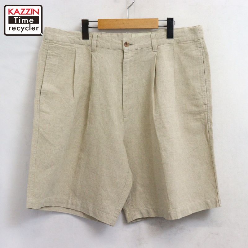 00s Eddie Bauer 2タック ショートパンツ メンズ 表記38サイズ