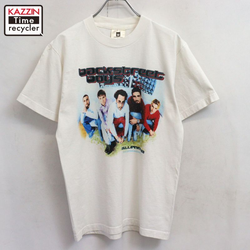 00s バックストリートボーイズ バンドＴシャツ メンズ 表記Mサイズ