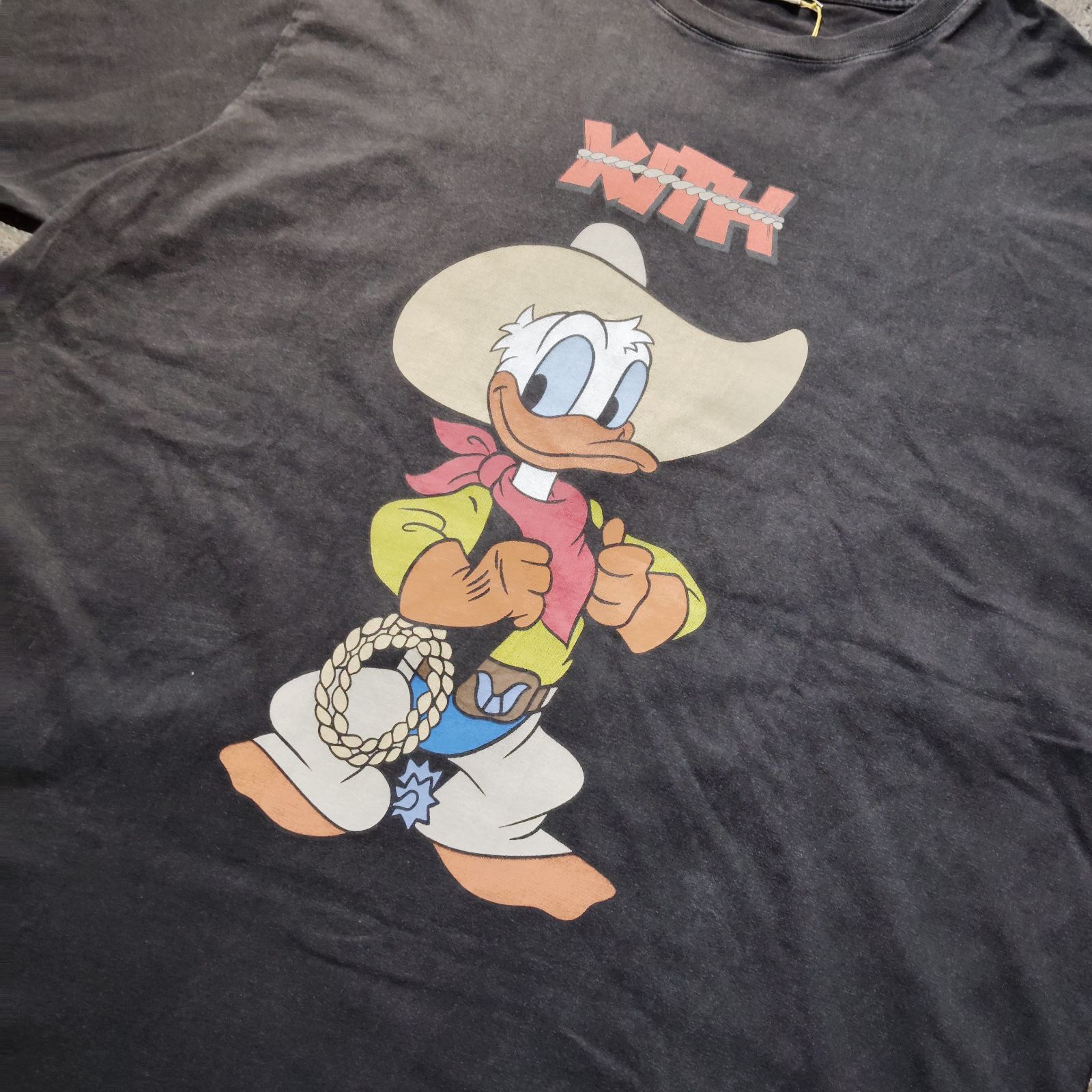 KITH Disney DONALD DUCK COWBOY TEE キス ディズニー ドナルドダック
