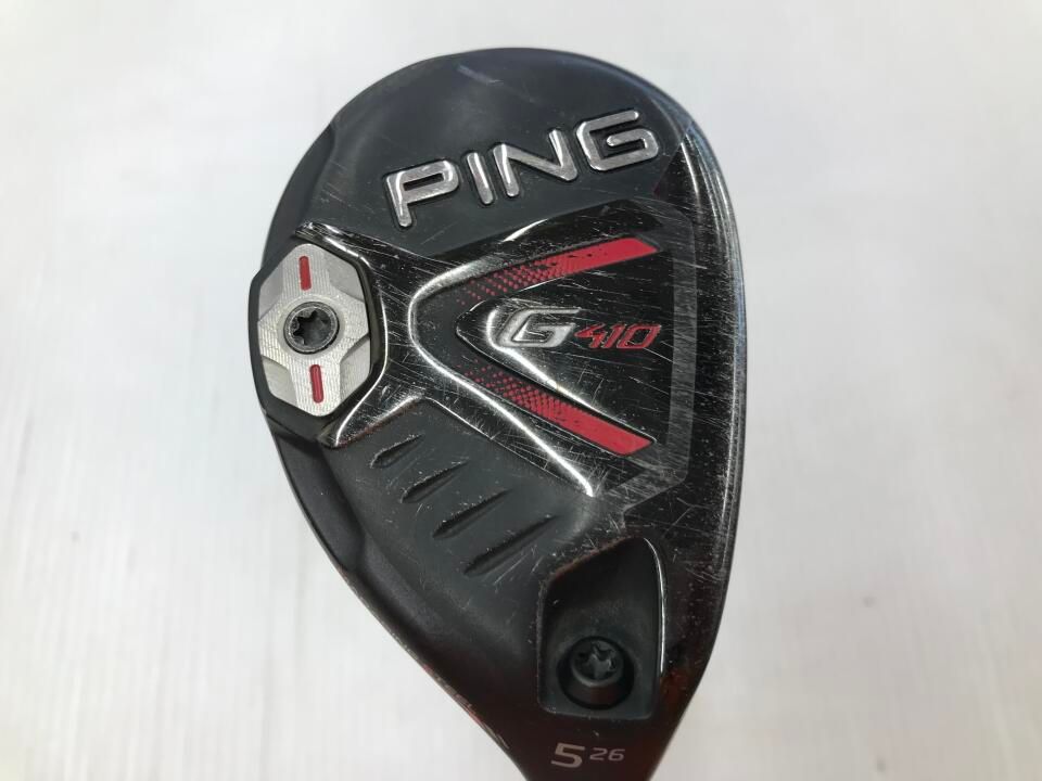 ピン　G410　26度　ALTA J CB RED　Sフレックス　ユーティリティ　中古【最短即日発送】