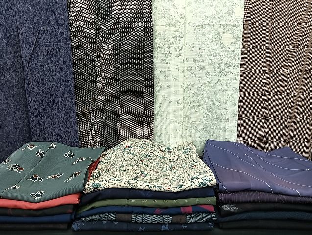 平和屋着物■夏物 小紋 絽 紗 まとめて20点 花柄 型染め 着用可能多数 全て正絹 mmm1127