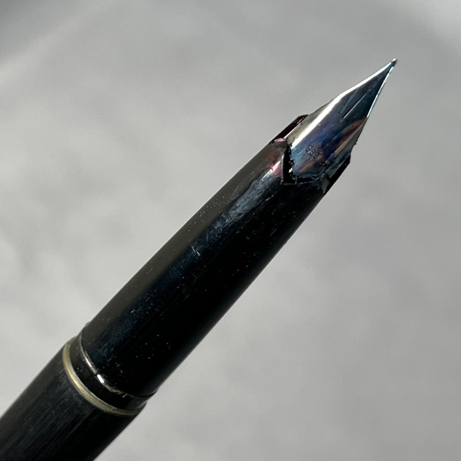 むーこ　Montblanc 225 ペン先585 管2604-207】MONTBLANC モンブラン 万年筆 No.225 ペン先585 ブラック