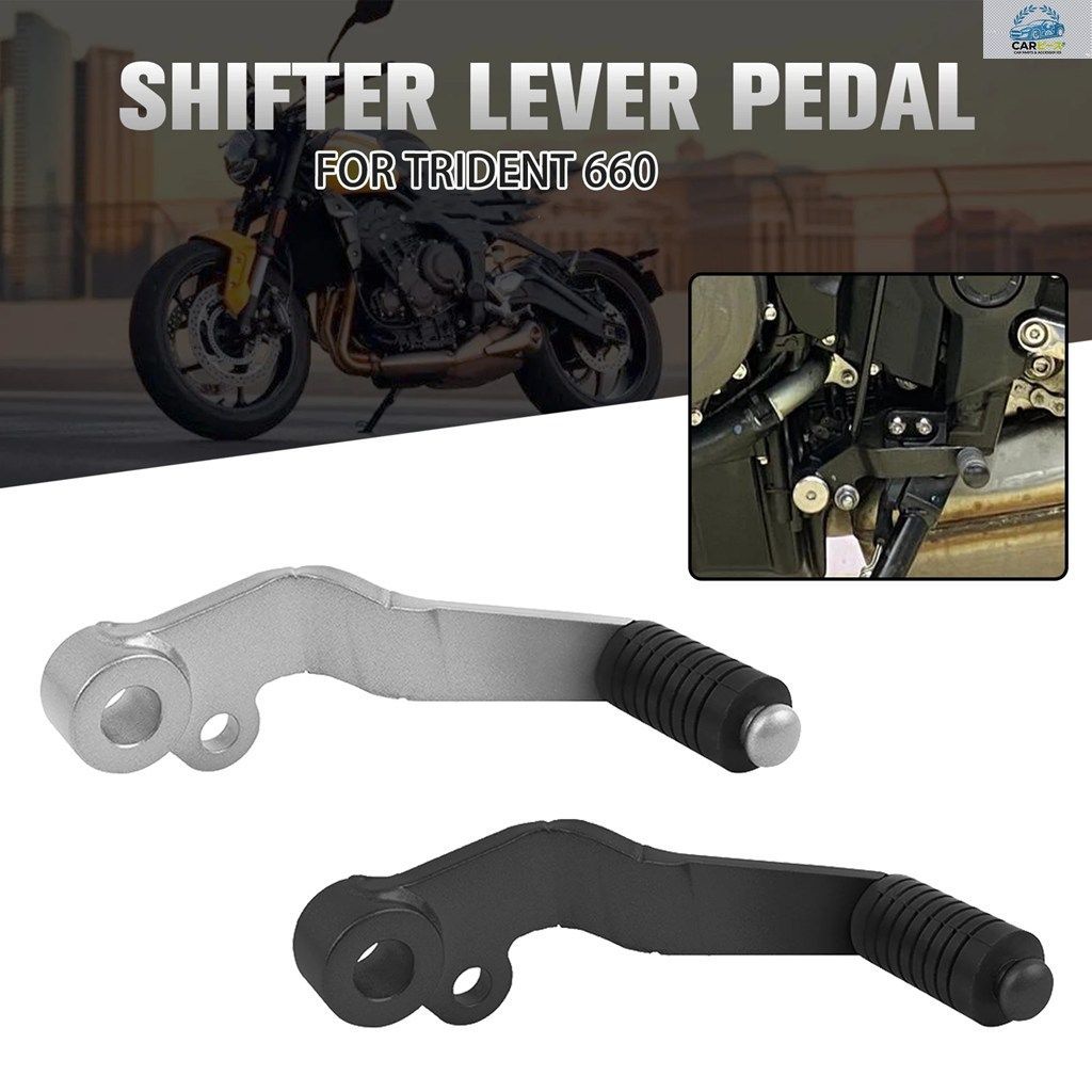 TRIDENT 660用モーターサイクルギアシフトレバー TRIDENT660 2021 - 2025 シフターフットペダルレバーアクセサリー