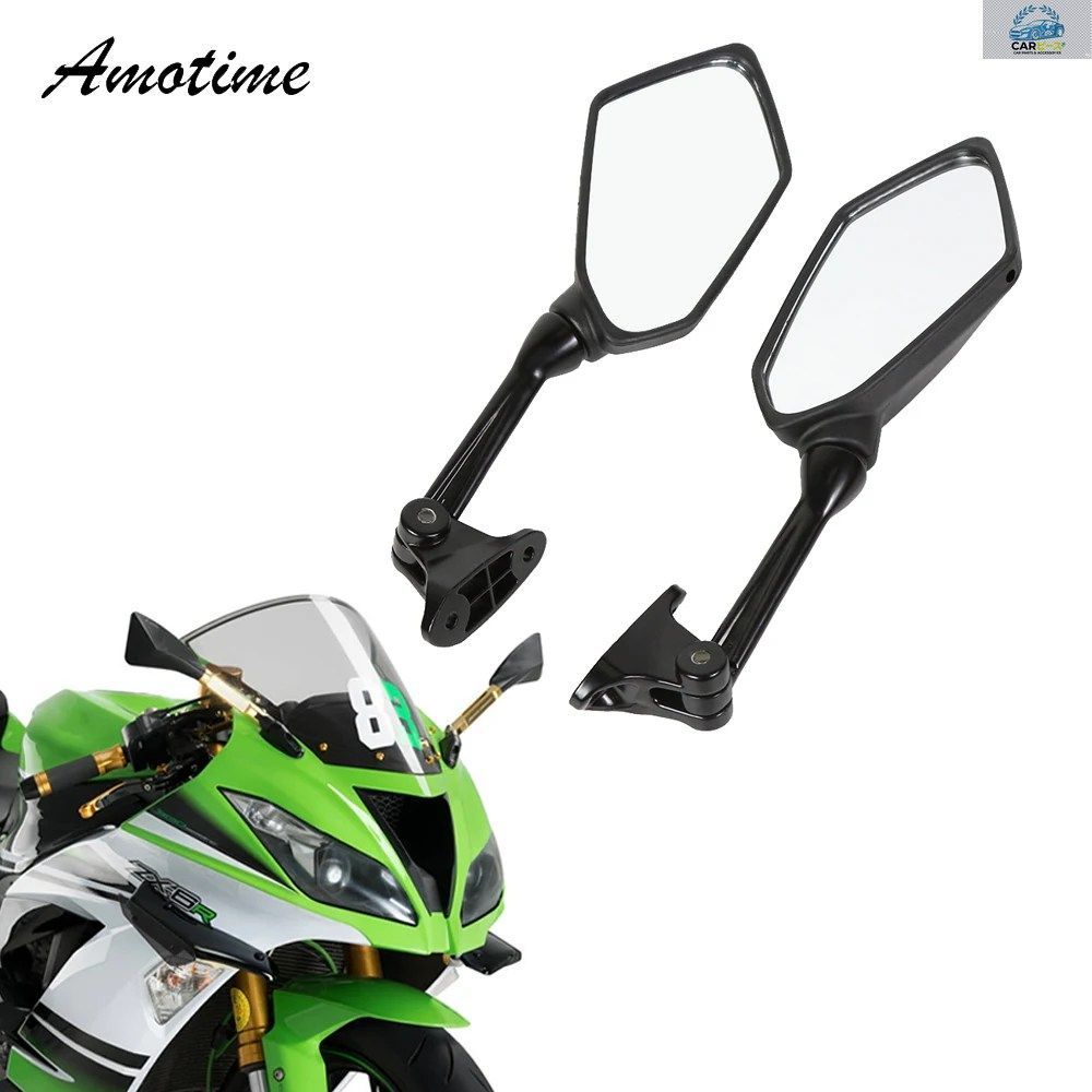 カワサキ ZX6R ZX-6R 636 ZX600R 2009 - 12 09 10 11 12 用バックミラー