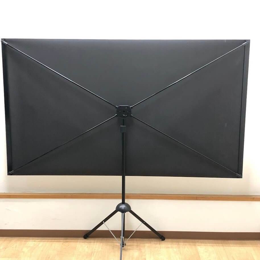 ss8626 【中古】プロジェクタースクリーン 組立式 Xタイプ 三脚型 70 