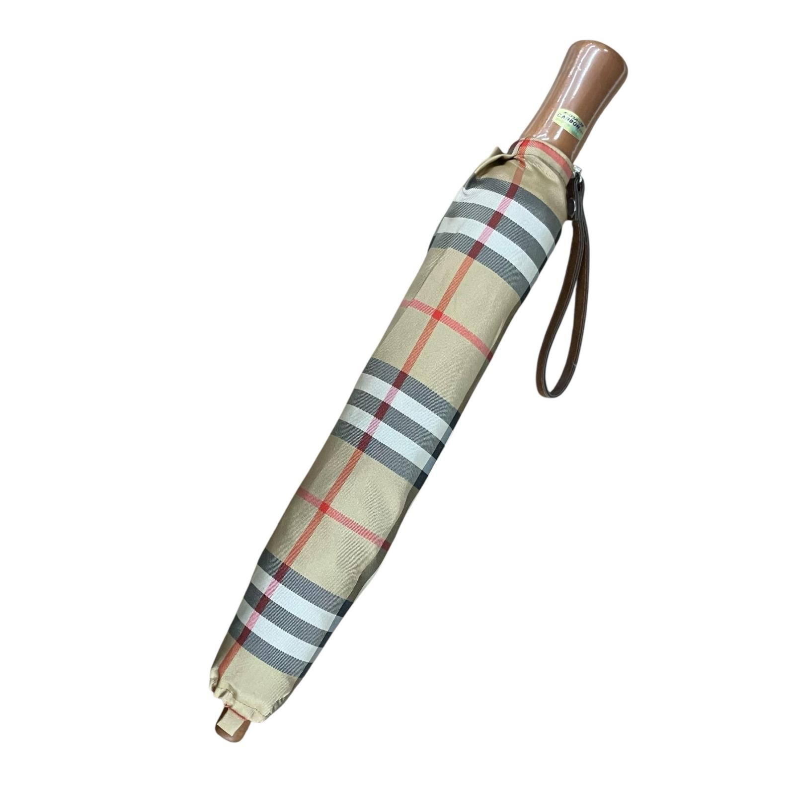 180053 現状品 BURBERRY バーバリー 折りたたみ傘 ノバチェック ユニセックス