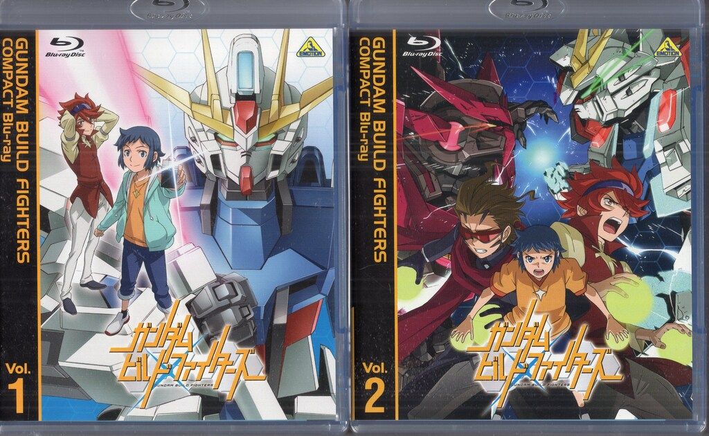 バンダイナムコアーツ アニメBlu-ray ガンダムビルドファイターズ COMPACT Blu-ray 全2巻 セット
