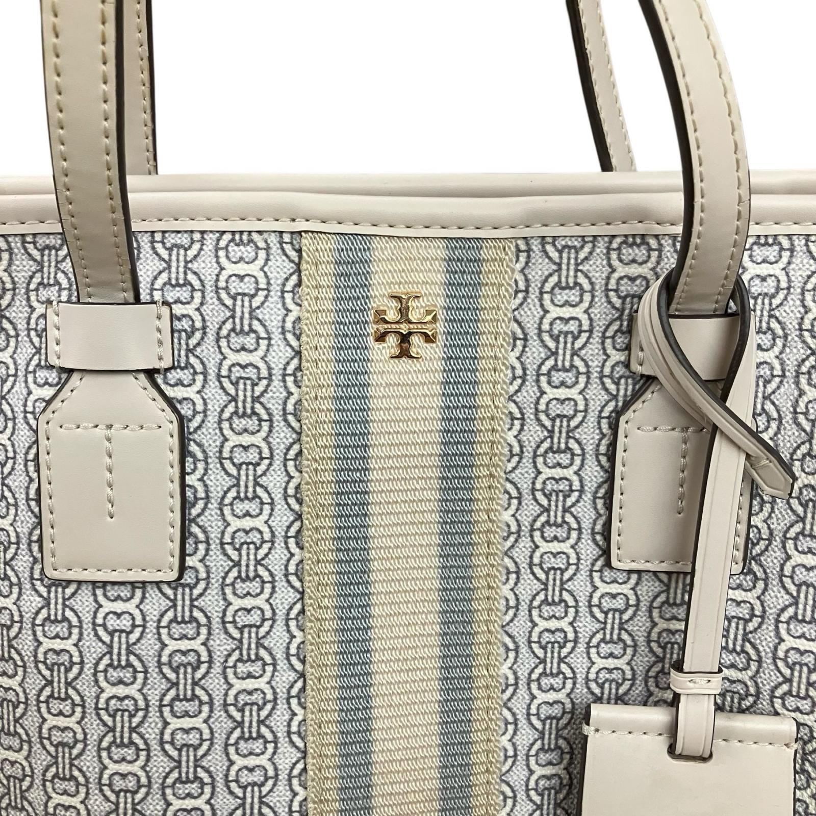 180053 現状品 Tory Burch トリーバーチ 2WAYバッグ ホワイト 