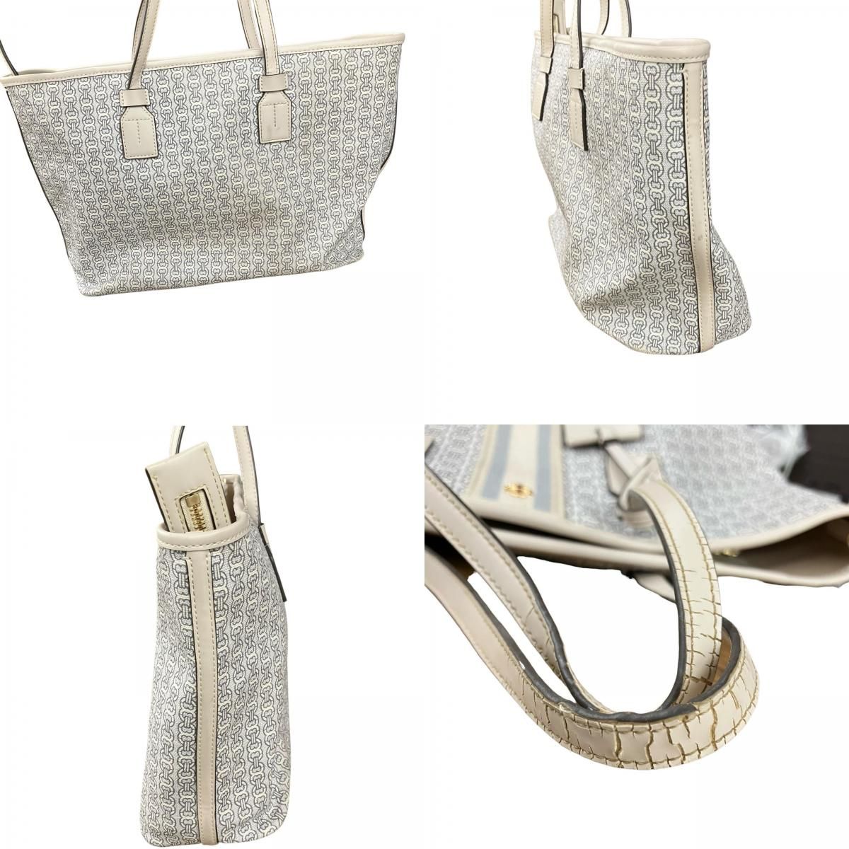 180053 現状品 Tory Burch トリーバーチ 2WAYバッグ ホワイト 