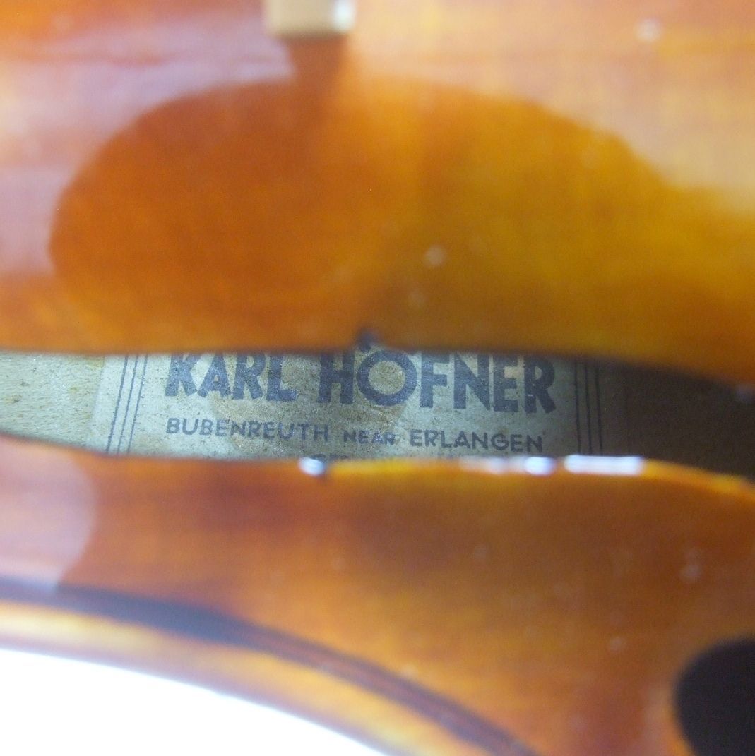 ドイツ製 カールヘフナー ヴィンテージバイオリン 4/4 KARL HOFNER