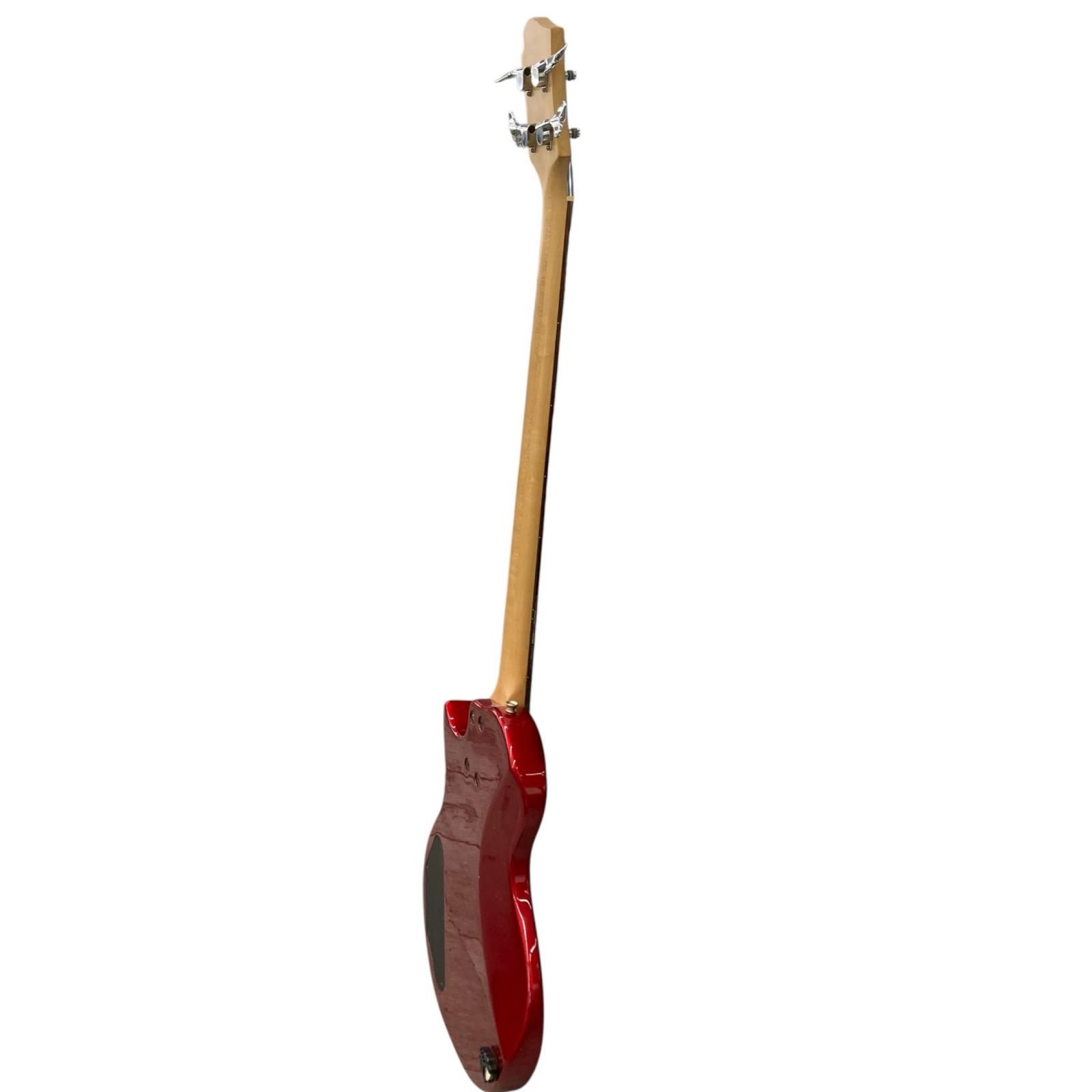 199990 ジャンク品 Burny バーニー エレキベース レッド - メルカリ