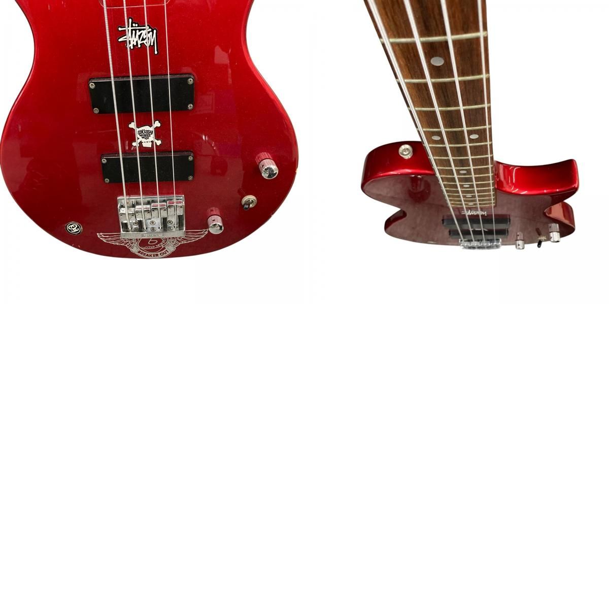 199990 ジャンク品 Burny バーニー エレキベース レッド - メルカリ