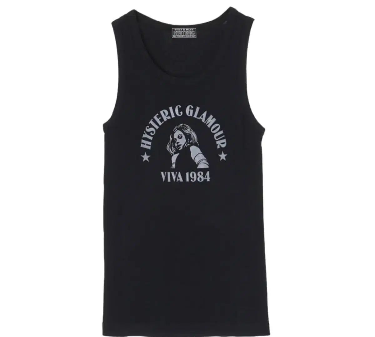 Hysteric Glamour Viva1984 タンクトップ ブラック