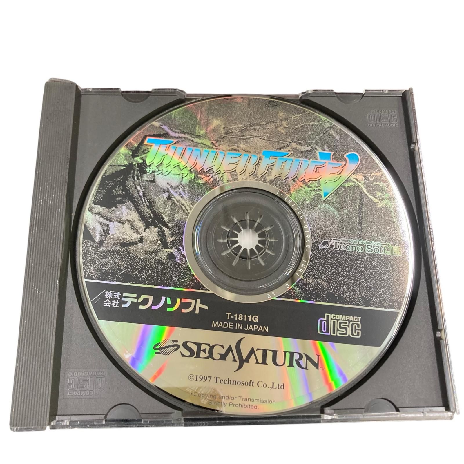 199990 動作未確認 セガサターン SEGASATURN ソフト サンダーフォースV