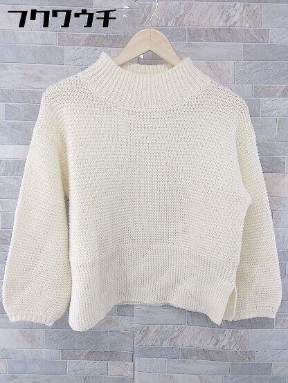 ◇ JOINT WORKS ジョイントワークス 長袖 ニット セーター ホワイト系 レディース 【中古】 【1104020001425】
