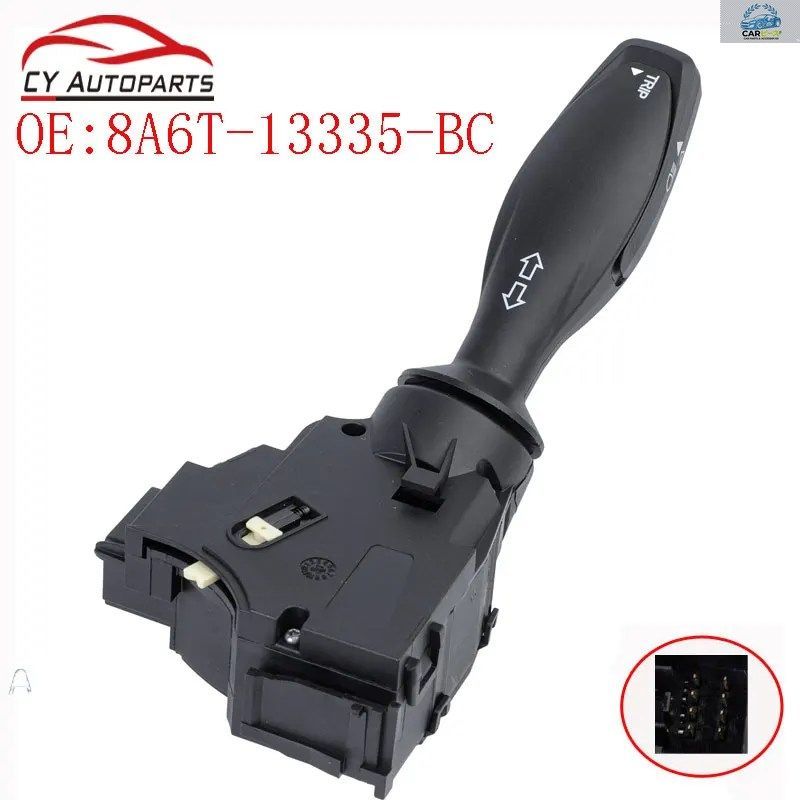 フォード フィエスタ 2008-2022 用 新型車用インジケーターターンシグナルスイッチ ヘッドライトストークコンビネーションスイッチ 8A6T-13