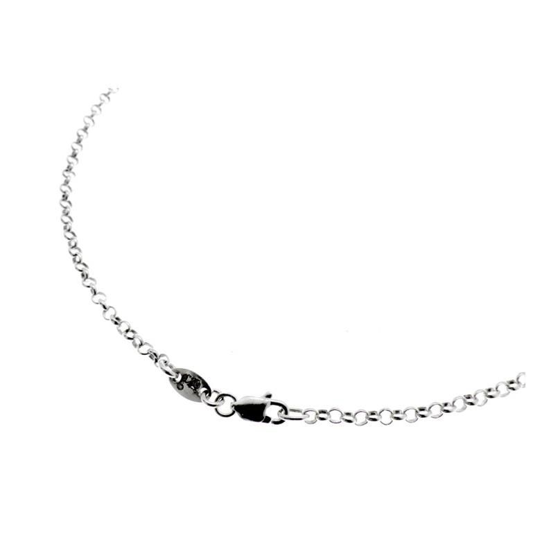 クロムハーツ CHROME HEARTS 【 NECKCHAIN R18 】 ロール チェーン シルバー ネックレス 49366