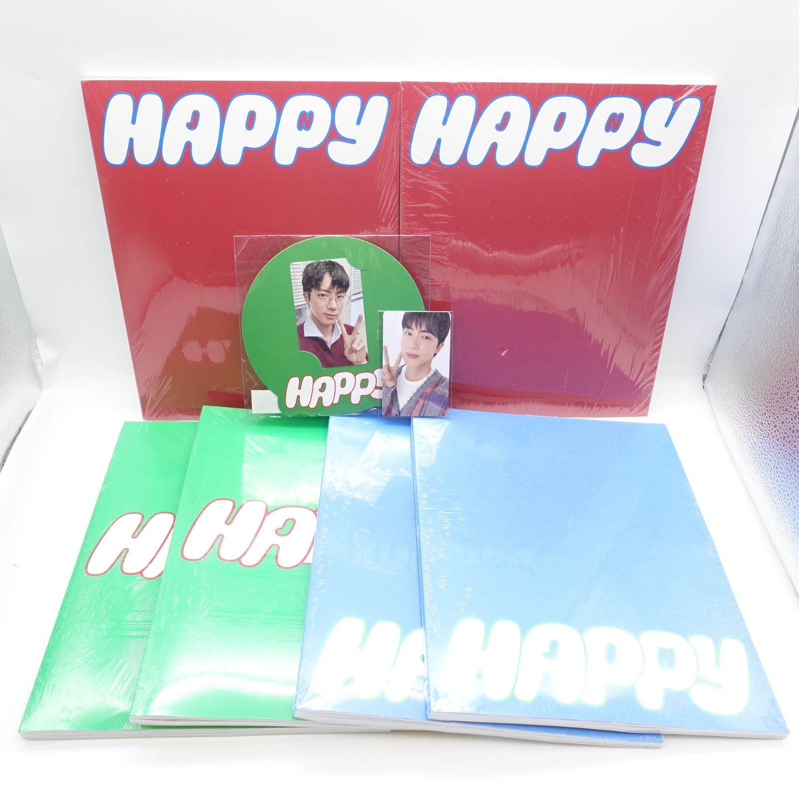 BTS ジン Happy CD ソロアルバム 3形態×2 6冊 未開封 JPFC 購入特典 
