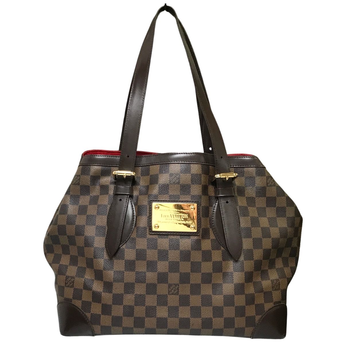 ルイヴィトン ジャンクN51204 ダミエ ハムステッドMM トートバッグ ルイヴィトン LOUIS VUITTON ハムステッドMM N51204 ダミエキャンバス