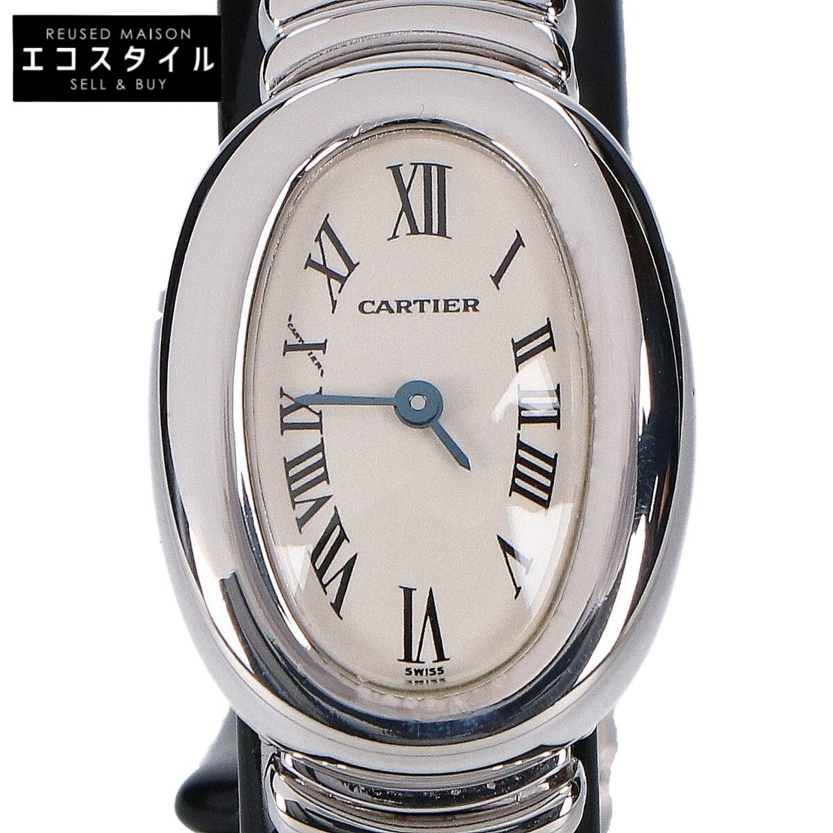 Cartier カルティエ W15189L2 750WG ミニベニュワール QZ