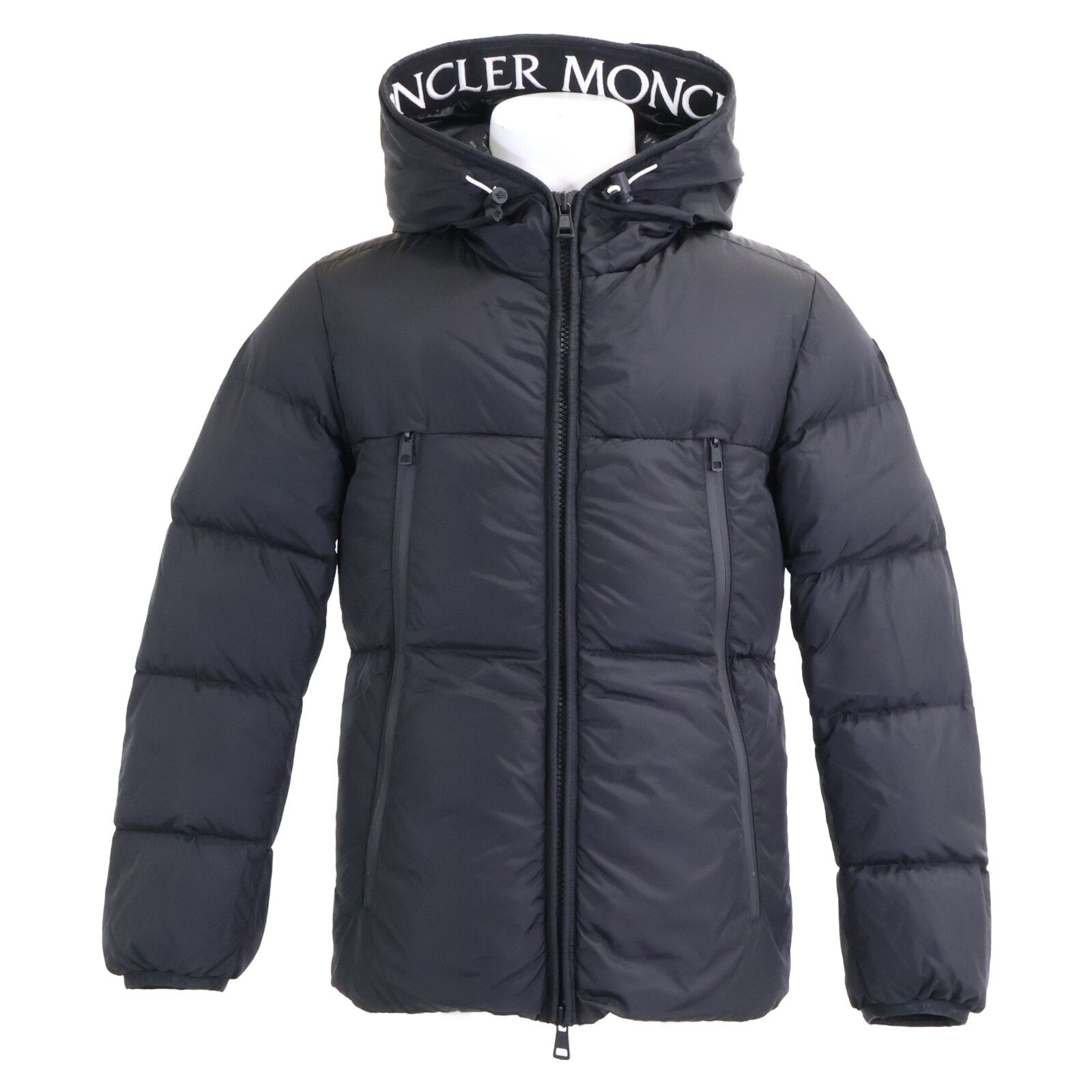 MONCLER モンクレール MONTCLA モンクラ 内側ロゴ刺繍グログランテープ 